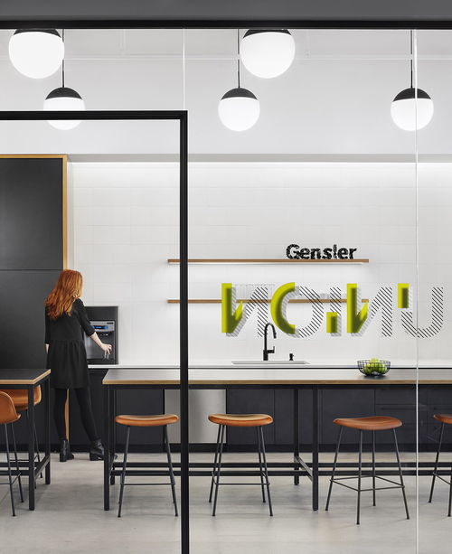 視覺游戲 Gensler建筑設計事務所北卡州羅利市辦公設計欣賞